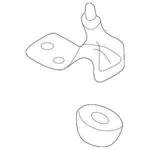 Radiator Upper Bracket - Mazda (ZL01-15-240A)