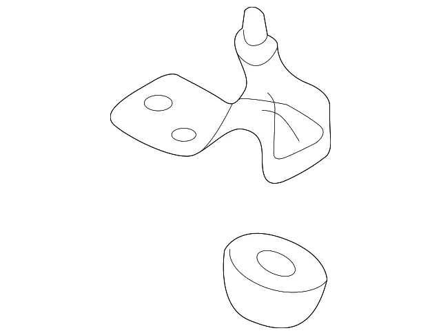Radiator Upper Bracket - Mazda (ZL01-15-250)