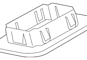 Blank Cover - Mazda (GHK1-67-HB1C)