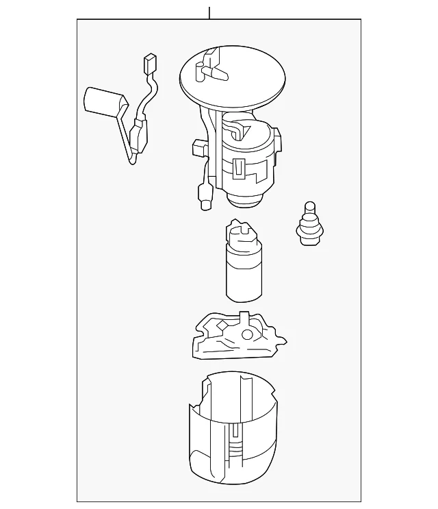 Fuel Pump Assembly - Mazda (PE01-13-35X)