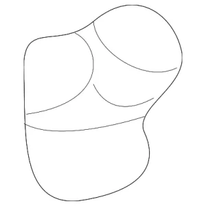 Lock Knob Cover - Mazda (B455-58-393)