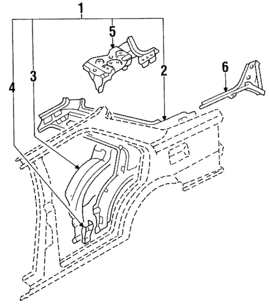 Gutter Extension - Mazda (B455-70-451)