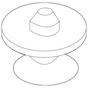 Insulator Pad Retainer - Mazda (BCJH-68-625A)