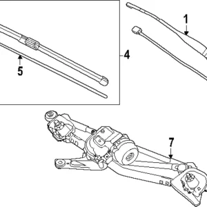 Wiper Blade - Mazda (KR9R-67-330)