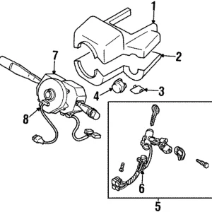 Column Cover Cap - Mazda (LB30-60-234)