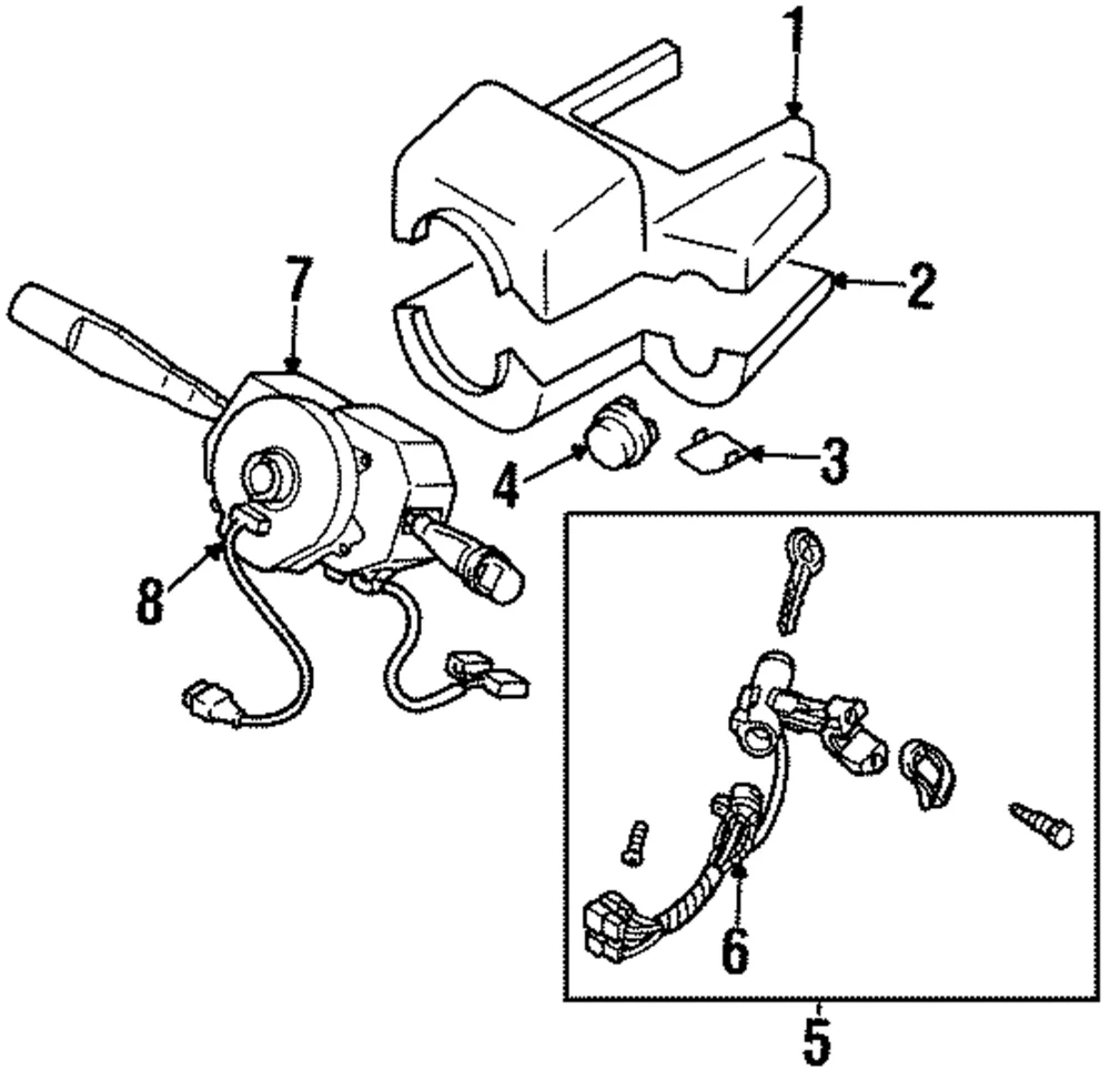 Clock Spring - Mazda (LB83-66-CS0C)