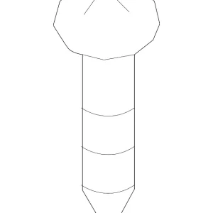 Console Assembly Screw - Mazda (9984-50-512S)