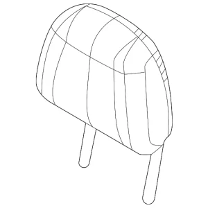 Headrest - Mazda (DDAL-88-240B-1B)