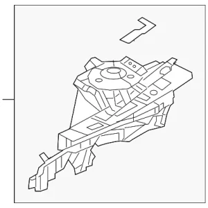 Apron Assembly - Mazda (KD53-53-210D)