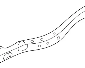 Rail Reinforced - Mazda (BJ0J-53-820A)