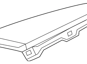 Speaker Grille - Mazda (BCN7-55-530A-02)