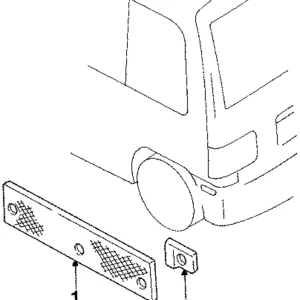 Side Marker Lamp - Mazda (LA01-51-5B0A)