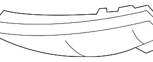 Fog Lamp - Mazda (EH44-51-650)