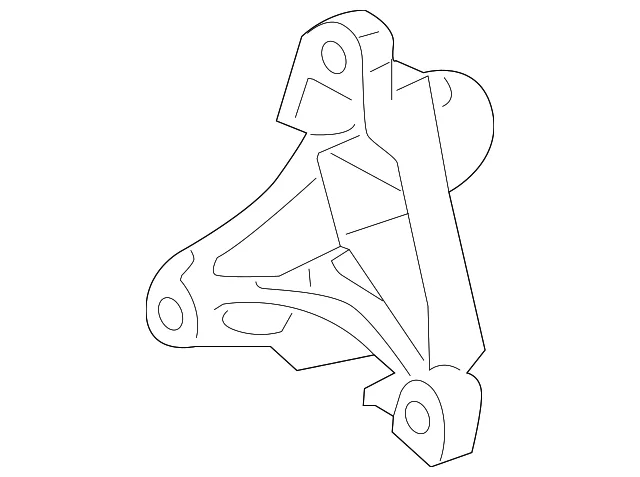 Cv Axle Shaft Carrier Bearing Bracket - Mazda (F2A9-25-740)