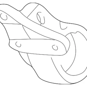 Intermediate Shaft Bracket - Mazda (F055-25-741A)