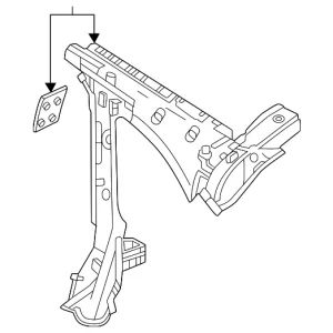 Front Reinforced - Mazda (KMY6-70-120)