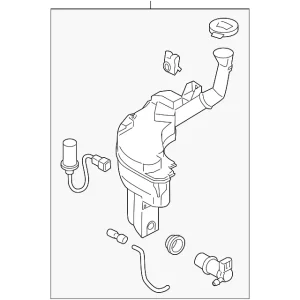Reservoir Assembly - Mazda (BBN9-67-480A)