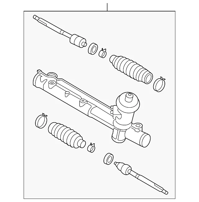 Steering Gear - Mazda (ZZCA-32-110)