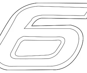 Nameplate - Mazda (GHK1-51-721)