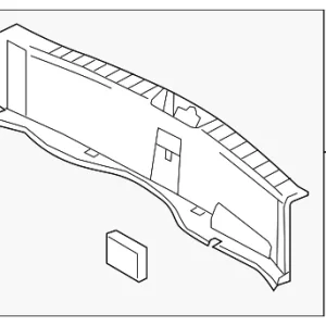Rear Body Trim - Mazda (BBN9-68-89XA-02)