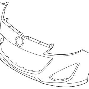 Bumper Cover - Mazda (C513-50-031B-BB)