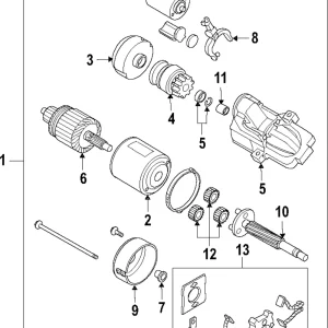 Yoke - Mazda (LFG1-18-X65)
