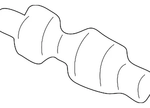 A/C Service Valve Core - Mazda (1F01-61-4G4)