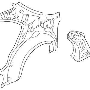 Inner Panel - Mazda (GD7A-71-11X)