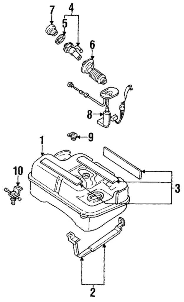 Check Valve - Mazda (FB01-42-910A)