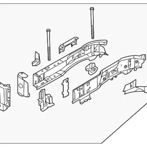 Side Rail Assembly - Mazda (L206-53-31XL)