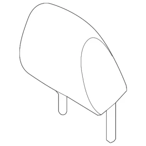 Headrest - Mazda (BDTS-88-140-02)