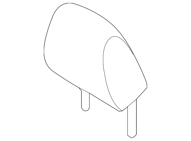 Headrest - Mazda (BDWP-88-140-27)