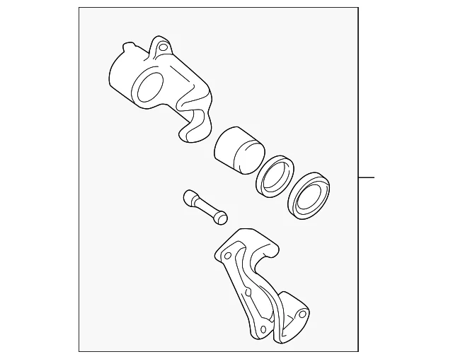Caliper - Mazda (NA75-33-990R-TA)