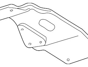 Heat Shield - Mazda (ZZM0-60-715)