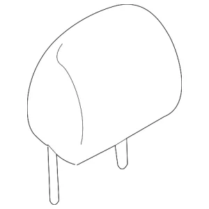 Headrest - Mazda (TA0D-88-140-3A)