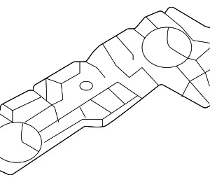 Retaining Bracket - Mazda (VA40-50-2H1)