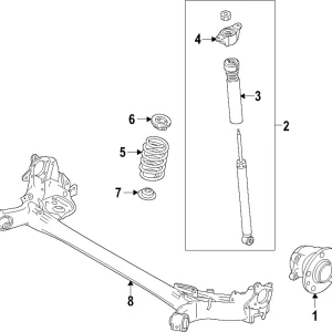 Axle - Mazda (BGVN-28-B0XA)