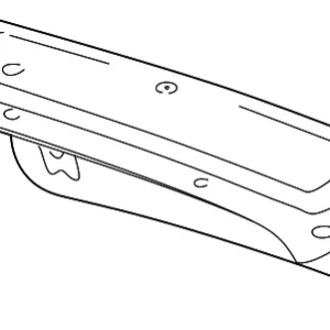 Trunk Lid Trim - Mazda (T032-68-8WXA-05)