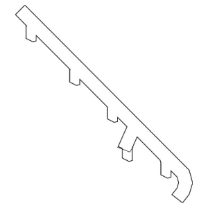 Outer Molding - Mazda (TK48-64-912B)