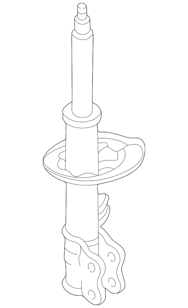 Strut - Mazda (LD47-34-700B)