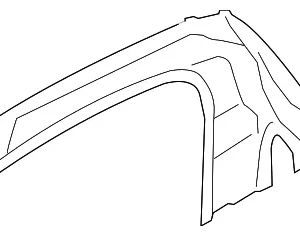 Upper Quarter Panel - Mazda (F1Y1-70-05YB)