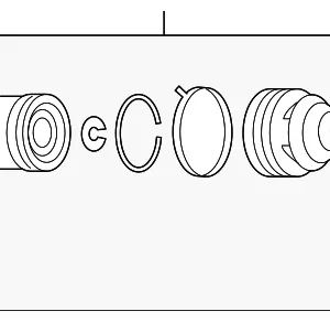 Inner Cv Joint - Mazda (GG28-22-620A)
