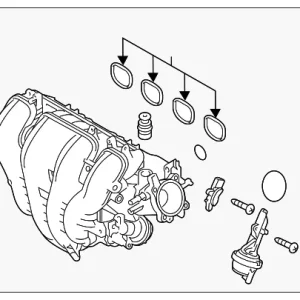 Intake Manifold - Mazda (L538-13-100C)