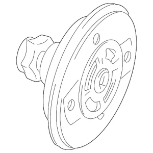 Engine Cooling Fan Clutch - Mazda (ZZP1-15-150)