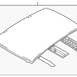 Roof Assembly - Mazda (GM6A-70-600)