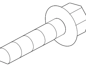 Resistor Screw - Mazda (PAF1-15-T52)