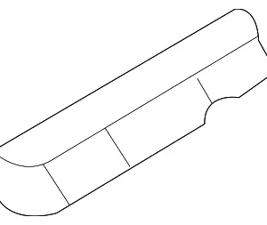 Upper Bracket Upper Reinforced - Mazda (VC85-53-6S0)