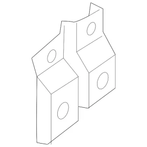 Reinforced Beam Reinforced Plate - Mazda (NA1P-60-453)