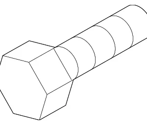 Knock Sensor Bolt - Mazda (9XF0-00-257L)