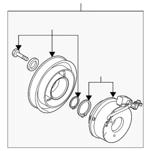 Clutch Assembly - Mazda (BBM4-61-L10A)